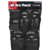 187 Killer Pads JR. Six Pack Set - Black
