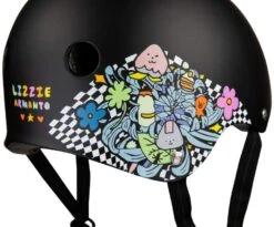 187 Killer Pads Lizzi Armanto Pro Certified Helmet - Black -Online Hockey Store 187killer lizzie armanto helmet black detail