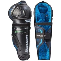 Bauer S21 X Shin Pads - Junior