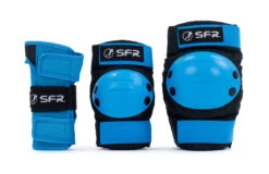 SFR Youth Ramp Triple Pad Set - Blue