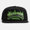 Thrasher Airbrush Snapback Cap - Black