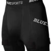 Blue Sports Compression Shorts With Cup - Senior