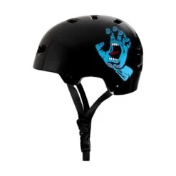Bullet Santa Cruz Screaming Hand Youth Helmet - Gloss Black (49-54cm)