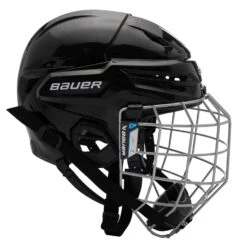 Bauer Re-Akt 55 Hockey Helmet Combo - Black -Online Hockey Store BauerRe Akt55HockeyHelmetCombo10636496