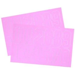 A&R 2 Inch Number Decals -Online Hockey Store DecalPink