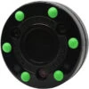 Green Biscuit Roller Hockey Training Puck - Black