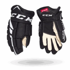 CCM FT 475 Gloves - Black White