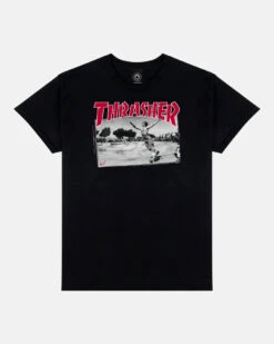 Thrasher Jake Dish T-Shirt - Black