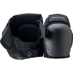 Pro-Tec Open Back Street Knee & Elbow Pad Set - Black -Online Hockey Store PRT PCO 2043 3