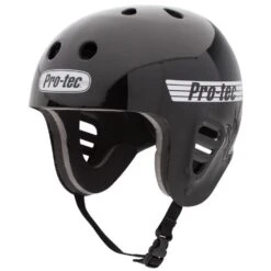 Pro-Tec Full Cut Water Sports Helmet - Gloss Black (With Mount Clip)
