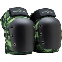 Pro-Tec Street Knee Pads - Camo Green
