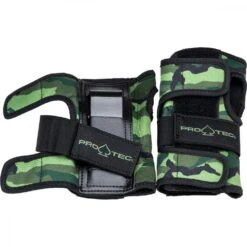 Pro-Tec Street Wrist Guards - Camo Green