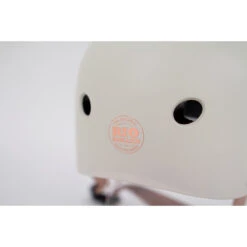 Rio Roller Rose Skate Helmet - Cream -Online Hockey Store RIO169RioRollerRoseHelmetCreamPromo02