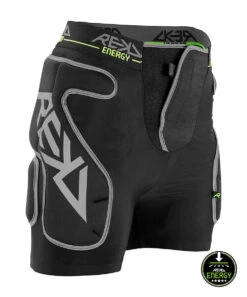 Rekd Energy Impact / Crash Shorts -Online Hockey Store RKD680REKDEnergyImpactShortsBlackFrontAngle
