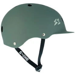 S1 Lifer Brim Helmet - Ambush Green -Online Hockey Store S1 Brim LIFER Helmet Ambush Green Side SHBLIAG 1280x1280 a4283665 eed6 4221 9c5f b85d166e145e