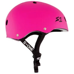 S1 Lifer Helmet - Hot Pink Gloss -Online Hockey Store S1 LIFER Helmet Hot Pink Gloss Side View SHLIHPG 1280x1280 d78b5c35 a6f7 43fd a49b d07b3badbd24