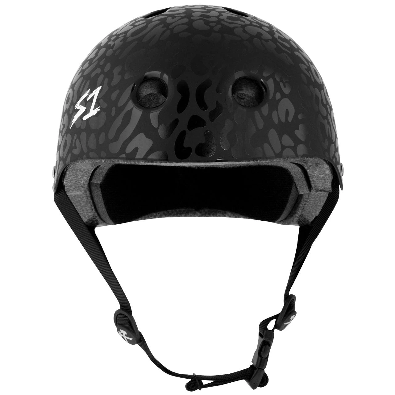 S1 Lifer Helmet - Matt Black Leopard 2 S1 Lifer Helmet - Matt Black Leopard - Image 2