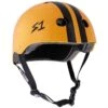 S1 Lifer Helmet - Orange Gloss / Black Stripe