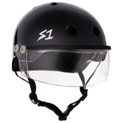 S1 Lifer Helmets Inc Visor - Black Gloss
