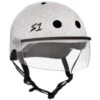 S1 Lifer Helmets Inc Visor - White Glitter