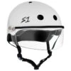 S1 Lifer Helmets Inc Visor - White Gloss