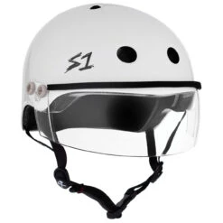 S1 Lifer Helmets Inc Visor - White Gloss