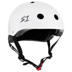 S1 Mini Lifer Helmet - White Gloss