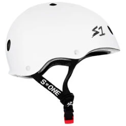 S1 Mini Lifer Helmet - White Gloss -Online Hockey Store S1 Mini LIFER Helmet White Gloss Side View SHMLIWG 1280x1280 e2950709 2f95 421d b03c ac5e8ad14d87