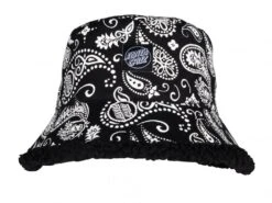 Santa Cruz Screaming Paisley Womens Bucket Hat - Black/White -Online Hockey Store SCA WHA 0108 3