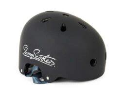 Slamm Logo Helmet - Black -Online Hockey Store SL159SlammLogoHelmetCloseFront