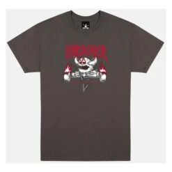 Thrasher X Toy Machine Monster-Gram T-shirt - Charcoal
