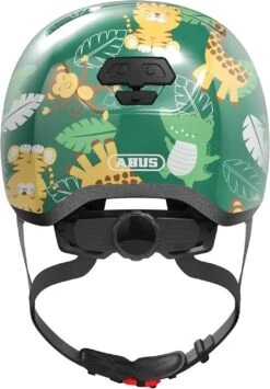 ABUS Skurb KidsAdjustable Bike Helmet - Green Jungle 50-55cm -Online Hockey Store abusskurbjungle3