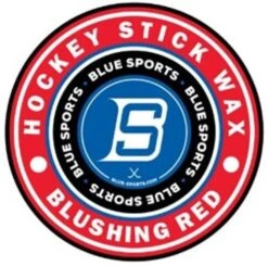 Blue Sports Hockey Stick Wax -Online Hockey Store blushing red