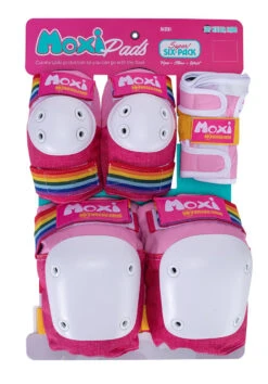 Moxi / 187 Killer Super Six Pack Protective Pad Set - Peach