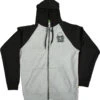 Madd Gear Profiler Zip Hoodie - Grey / Black
