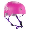 Rio Roller Script Helmet - Pink