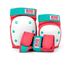 Rio Roller Triple Pad Set - Red / Mint