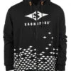 Sacrifice Zip Hoodie - Black White
