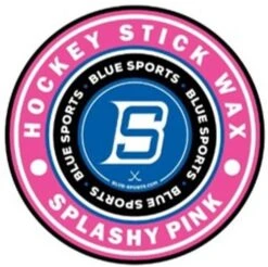 Blue Sports Hockey Stick Wax -Online Hockey Store splashy pink