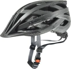 Uvex I-vo Bike / Cycle Helmet - Smoke Black Matt