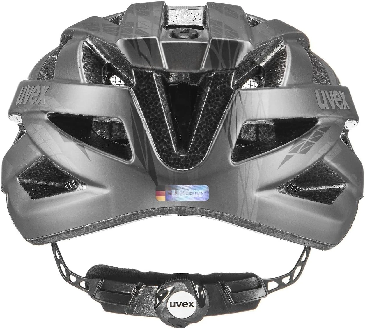 Uvex I-vo Bike / Cycle Helmet - Smoke Black Matt 4 Uvex I-vo Bike / Cycle Helmet - Smoke Black Matt - Image 4